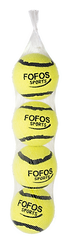 פופוס כדורי טניס מצפצפים מארז 4 יח'