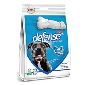 דנט דיפנס-חטיף עצמות לניקוי הפה מכיל צמחים טבעיים 525 גרם בקופסה