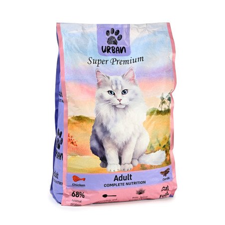 אורבן פרימיום פלוס חתול עוף 2.5 קילוגרם