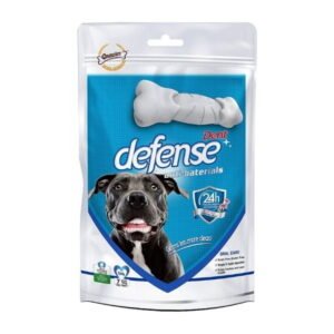 חטיף דנטלי DEFENSE מכיל צמחים טבעיים 105 גרם בקופסה
