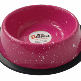 קערת נירוסטה ציפוי ורוד 30 סמ