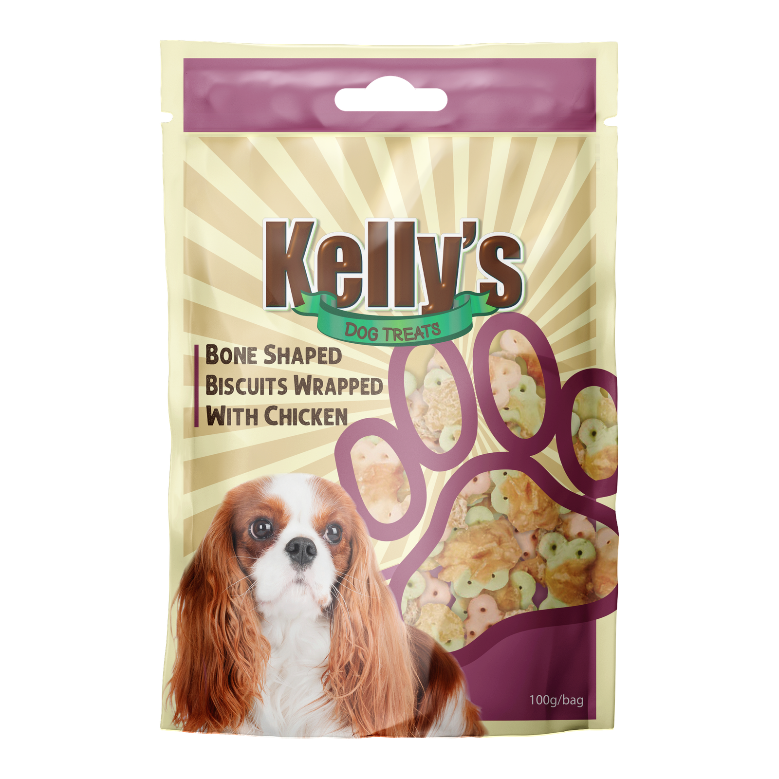 חטיף קליז ביסקוויט חזה עוף 100 גרם בקופסה