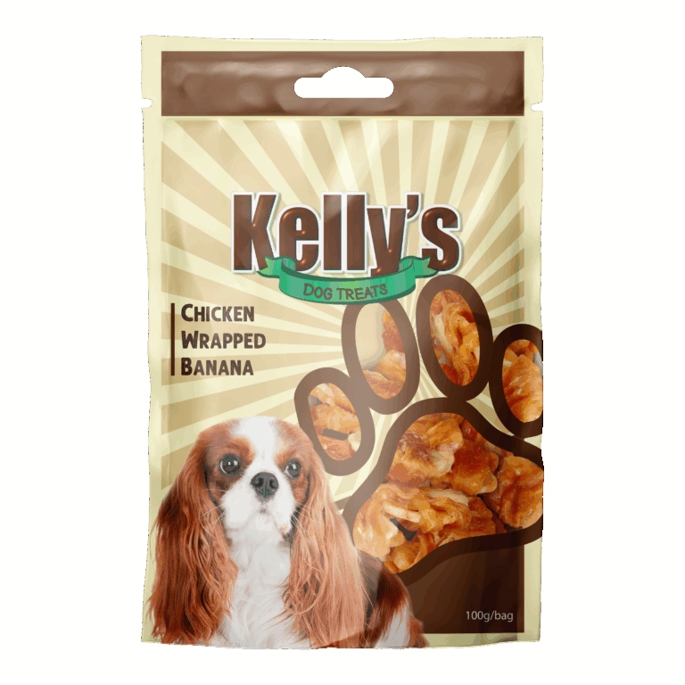 חטיף קליז בננה מיובשת ועוף 100 גרם בקופסה