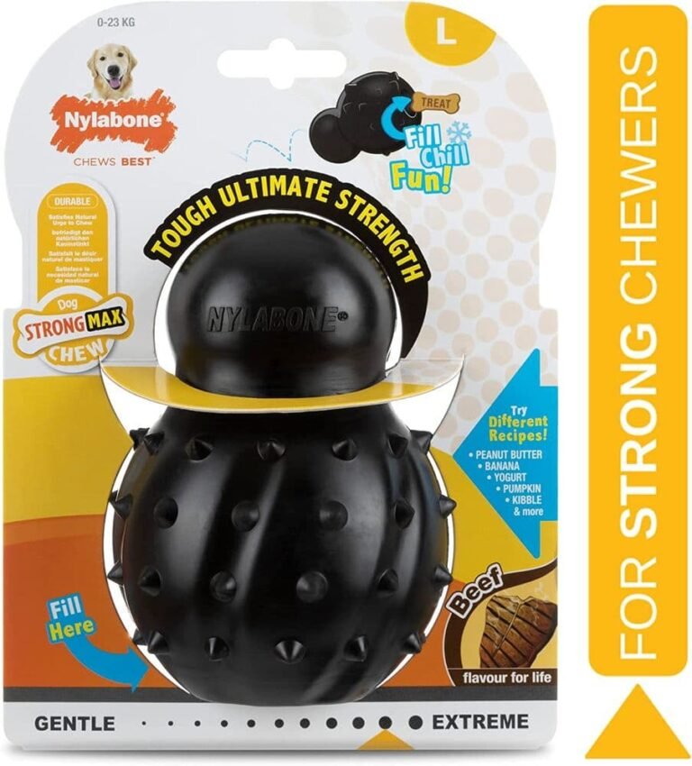 NYLABONE צעצוע לעיסה חזק במיוחד