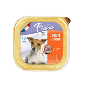 פלז'יר מעדן עוף לכלב 150 גרם בקופסה