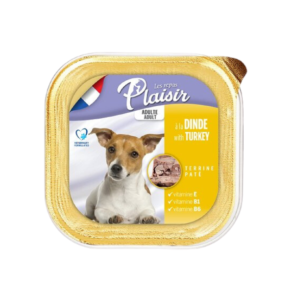 פלז'יר מעדן לכלב עוף וירקות 100 גרם