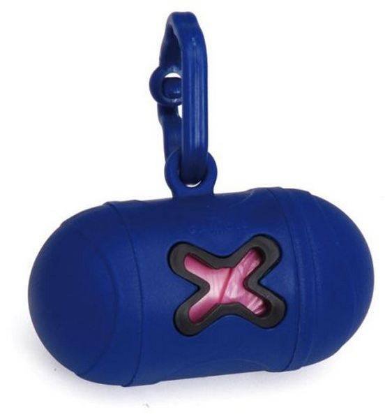 קאמון מתקן שקיות צרכים כחול 1 יחידה