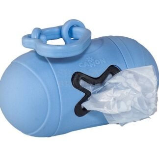 קאמון מתקן שקיות צרכים תכלת 1 יחידה