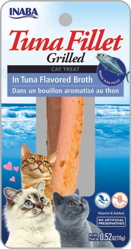מעדן אינאבה לחתול פילה טונה 15 גרם