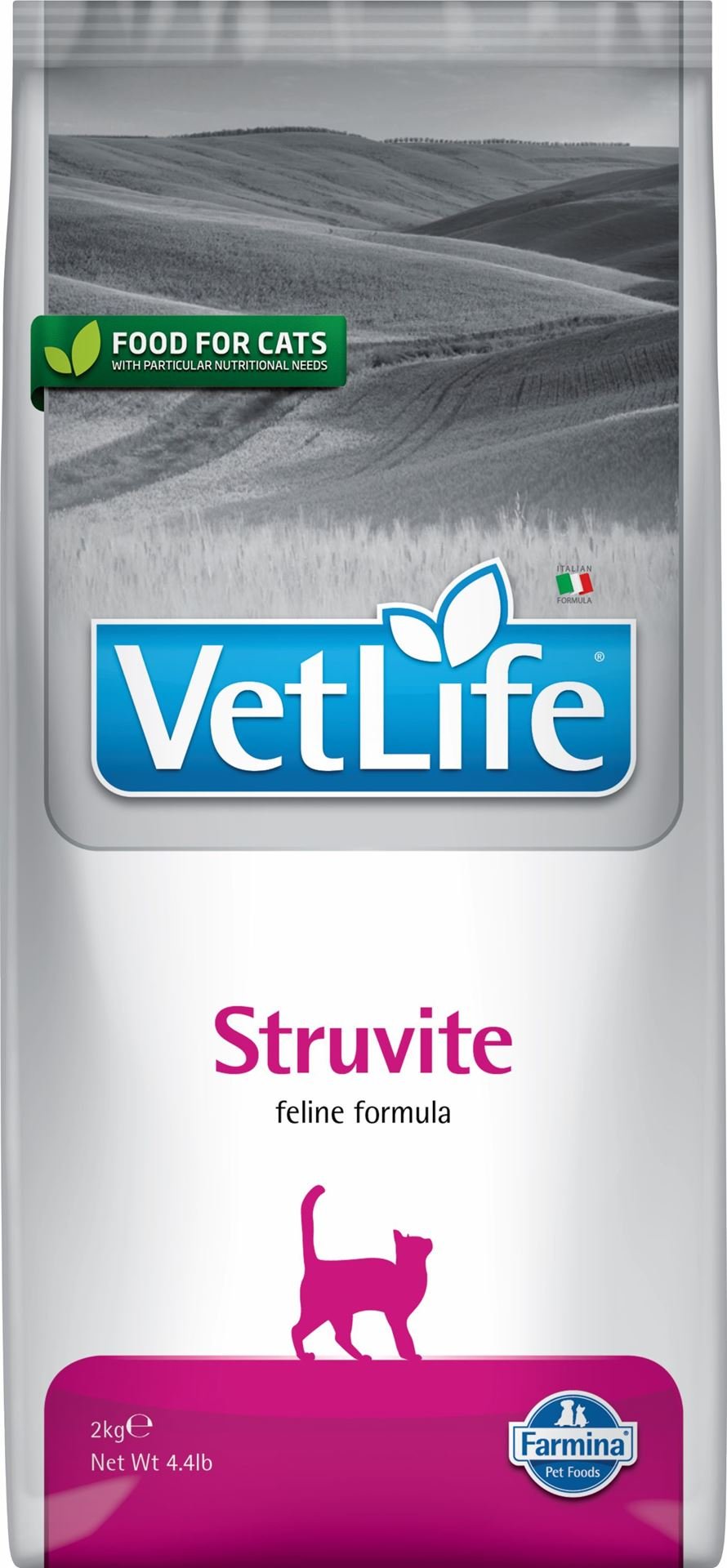 Vet Life – Struvite מזון רפואי לחתולים (2 ק״ג)