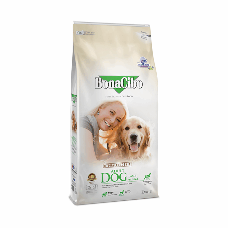 BonaCibo בונאסיבו בוגר – כבש ואורז (15 קילוגרם)