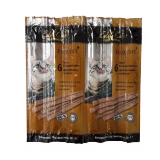 אדל סטיקים לחתול בטעם ברווז ועוף 6 יחידה